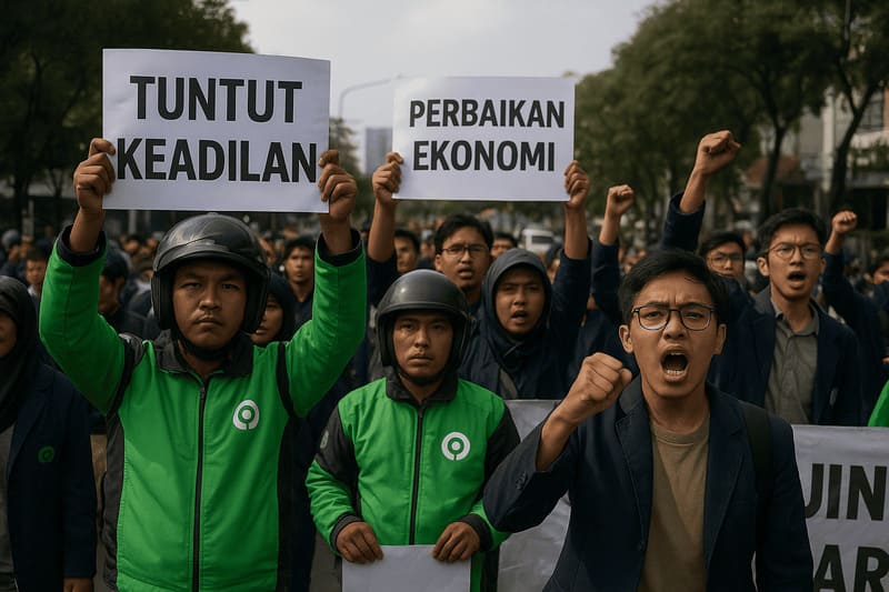 Provokator Saat Unjuk Rasa itu Benar Adanya